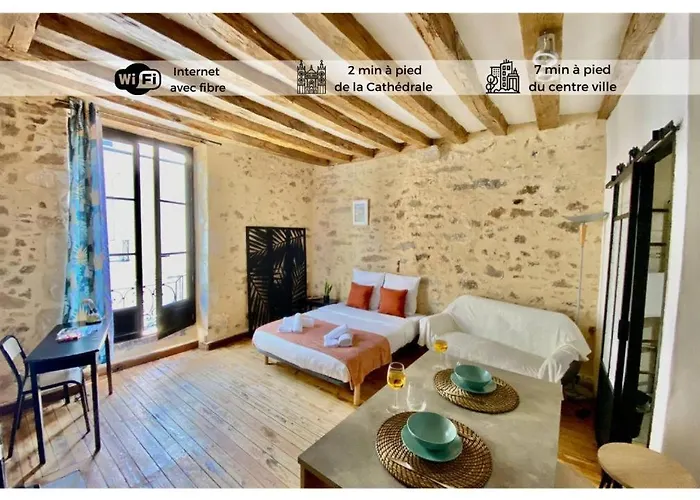 Le Cosy-chic - Vieux Mans - Centre & Cathedrale Le Mans